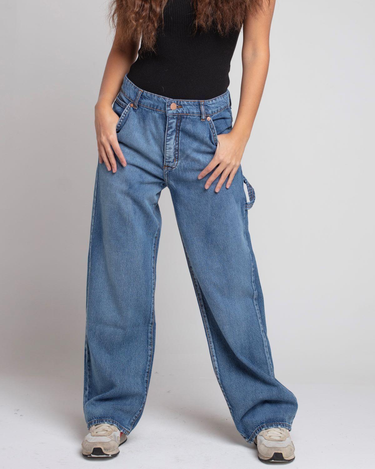Jeans  flow fit azul-0