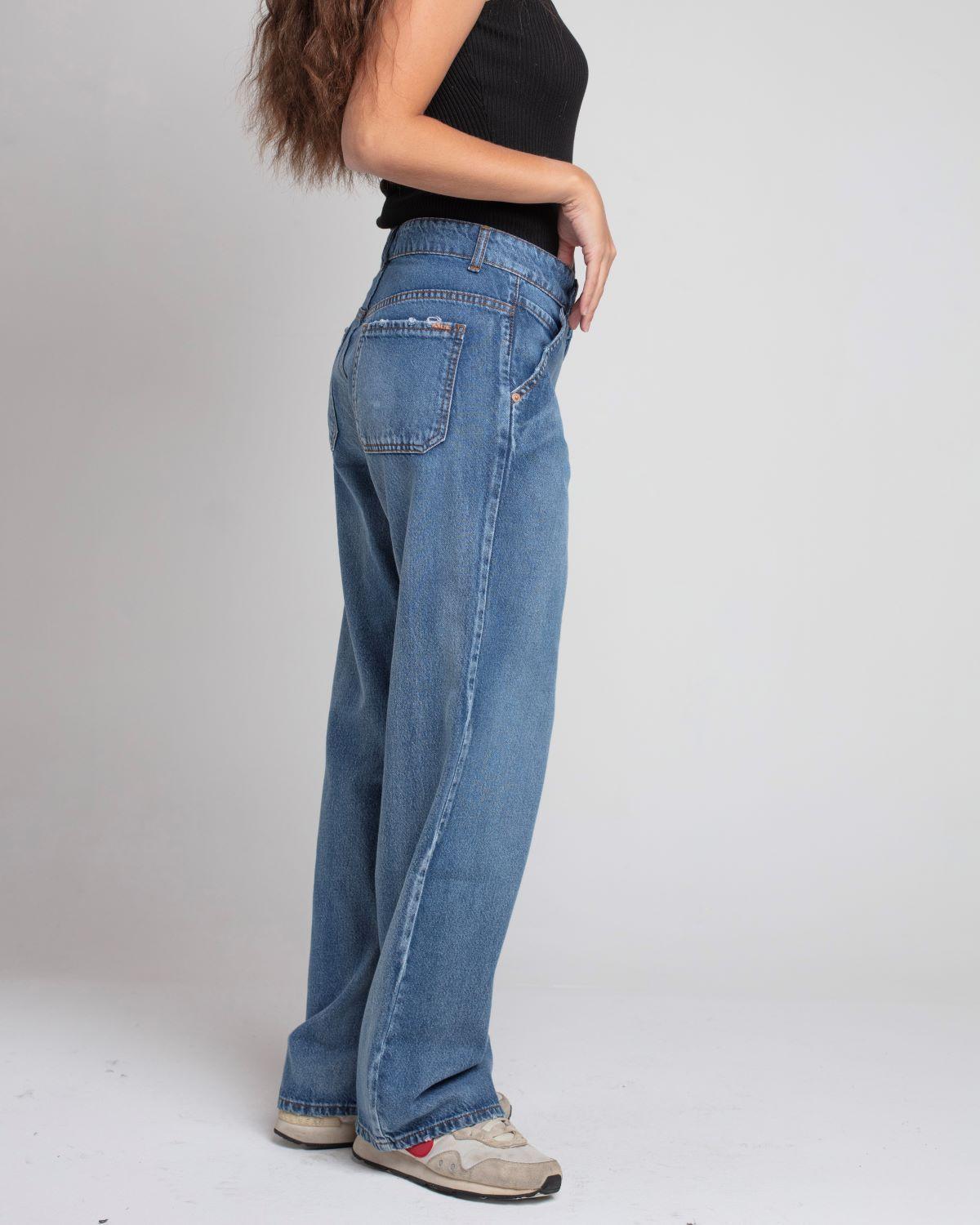 Jeans  flow fit azul-1