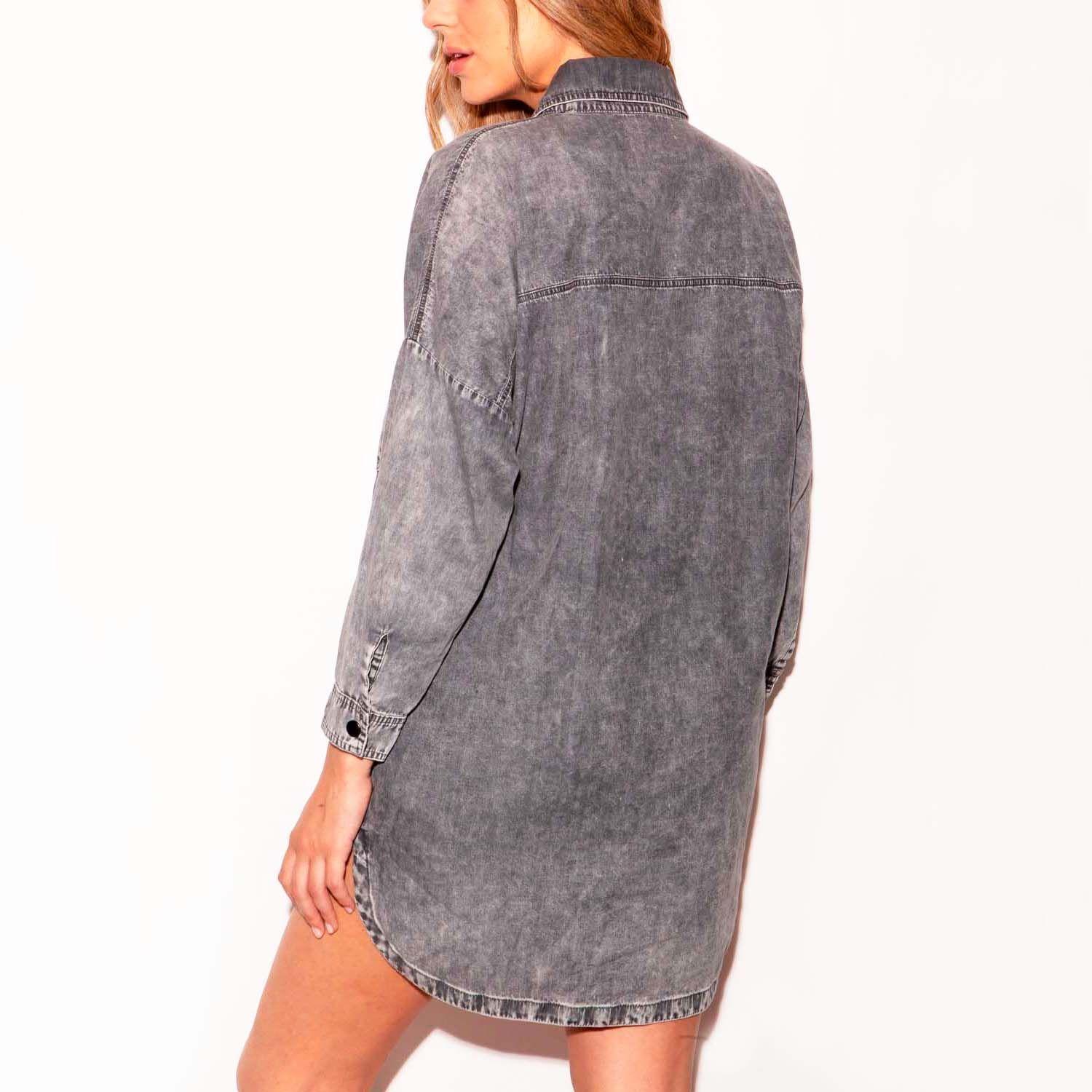 Bluson over size Esperanza Gris-1