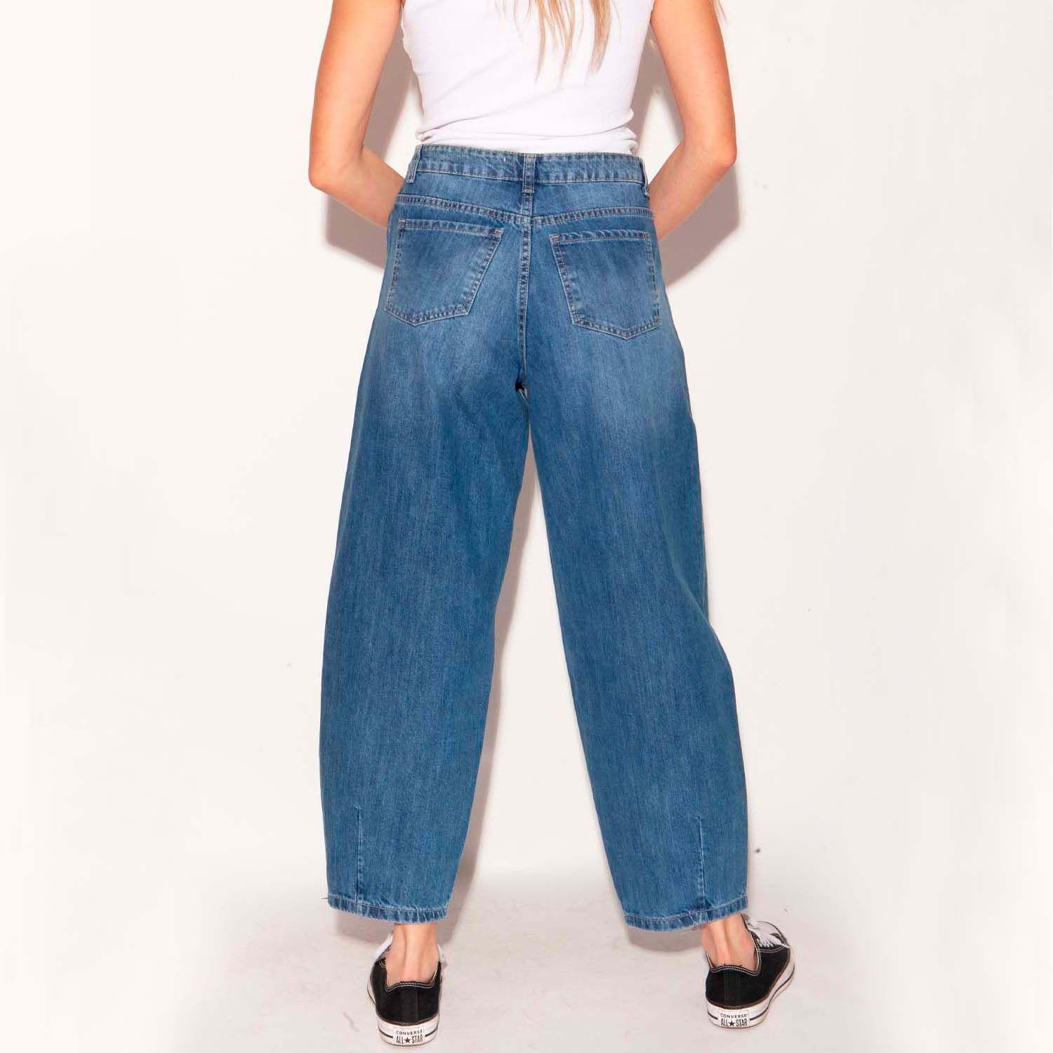 Jeans Globo Baggy Bia Azul-1