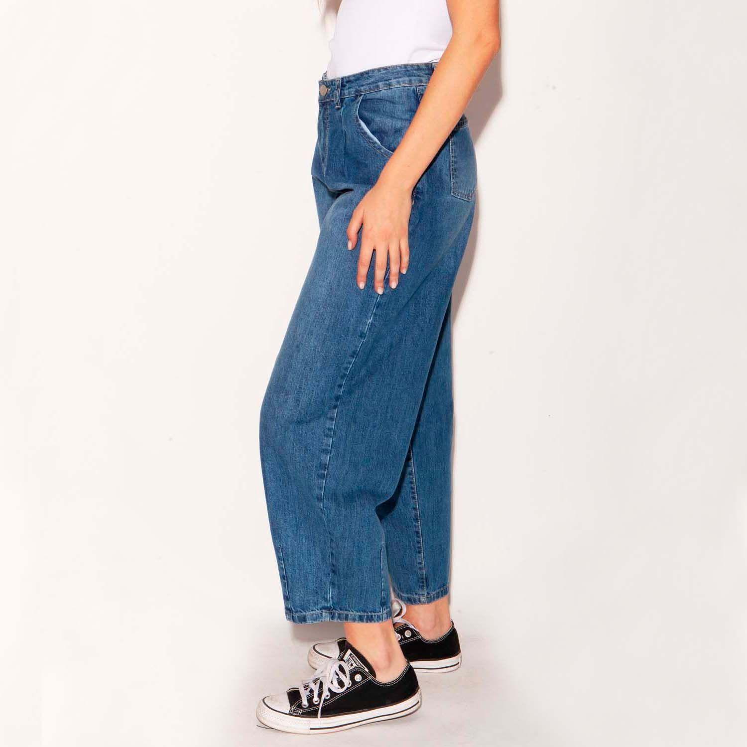 Jeans Globo Baggy Bia Azul-2