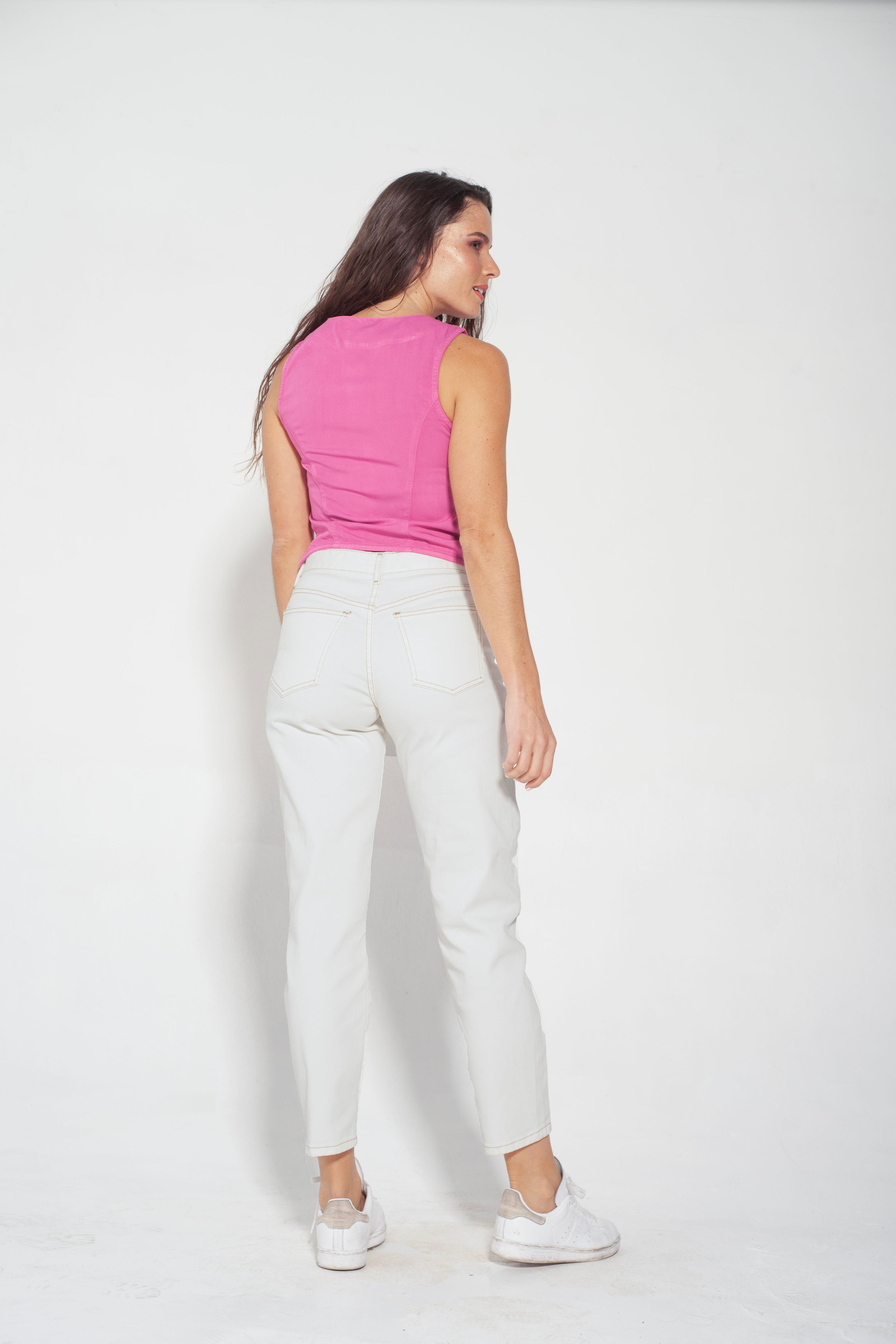 Gillette Denim Fucsia-1