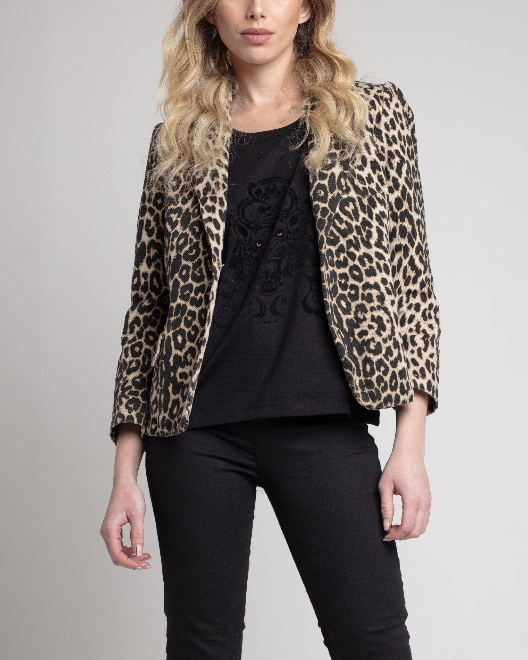 Bleazer Estampado Animal Print-0