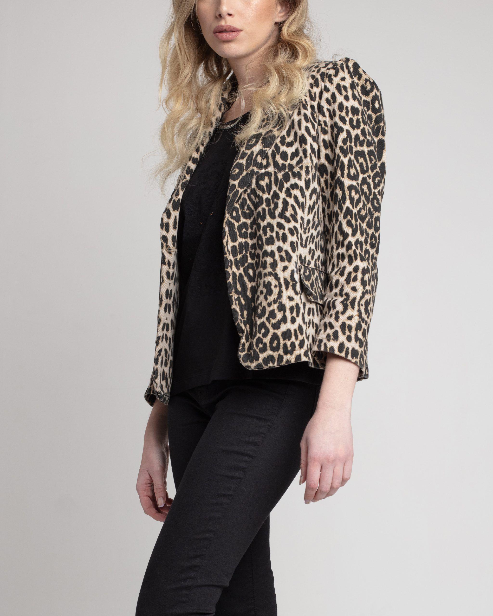 Bleazer Estampado Animal Print-1