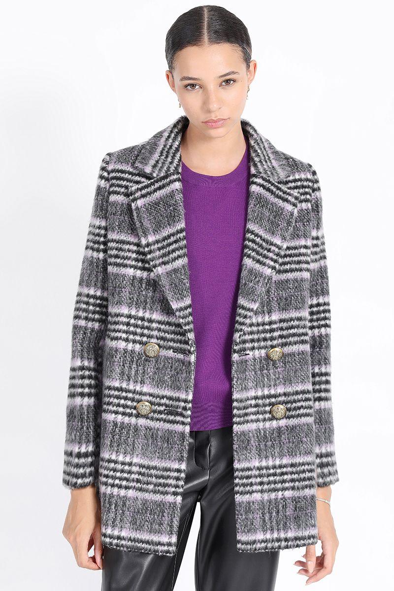 Chaqueton Cruzado Cuadrille, Negro Liola-0