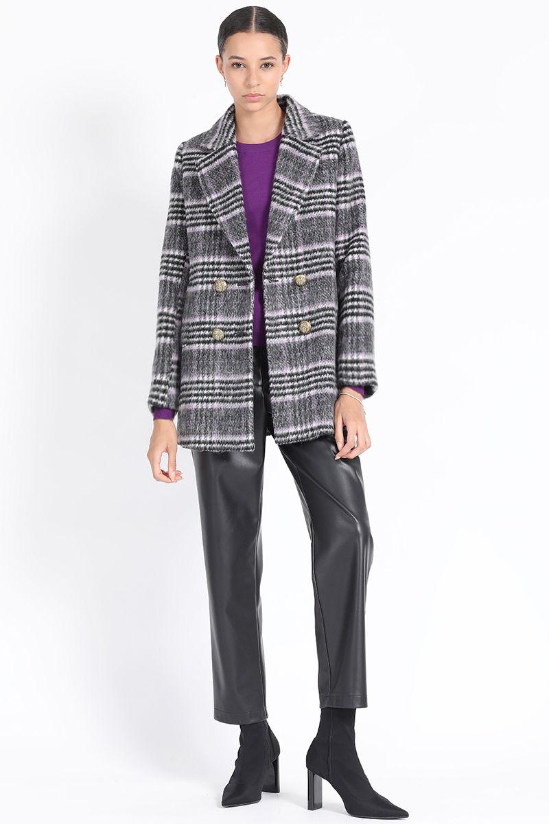 Chaqueton Cruzado Cuadrille, Negro Liola-1