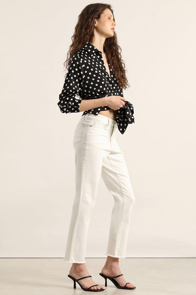 Jeans color skinny, crudo Liola-2