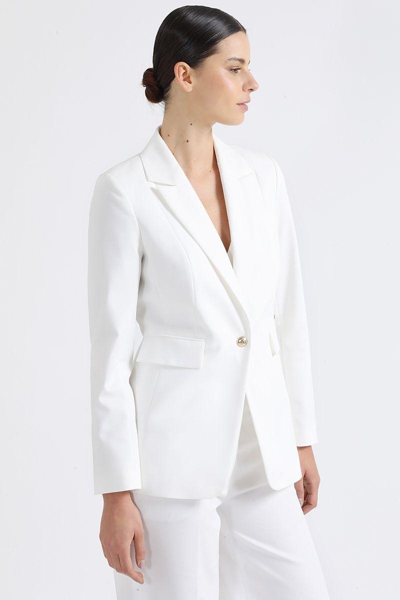 Blazer Entallado, Crudo Liola-3