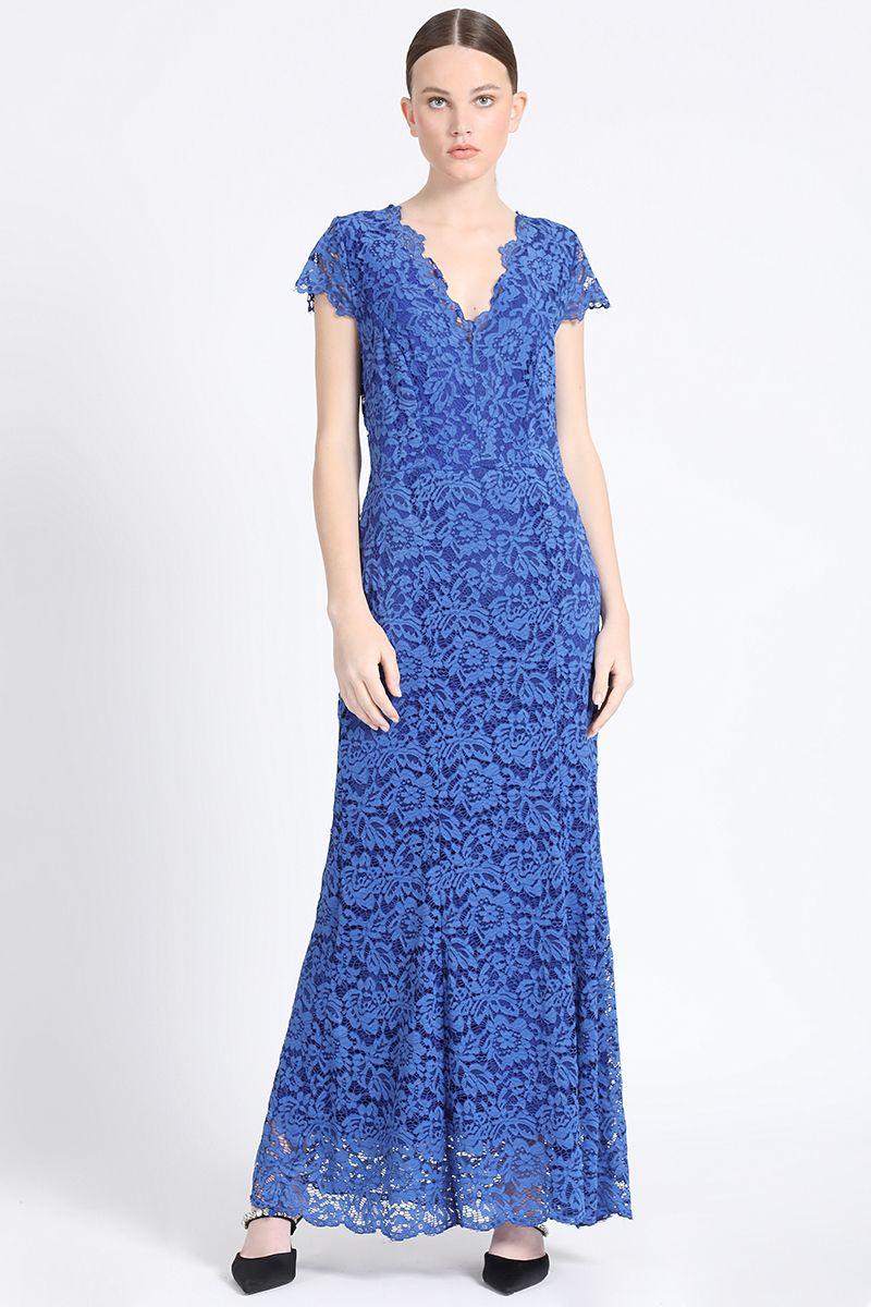 Vestido Maxi Encaje Oceano Liola-0
