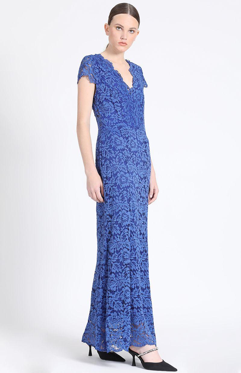 Vestido Maxi Encaje Oceano Liola-1