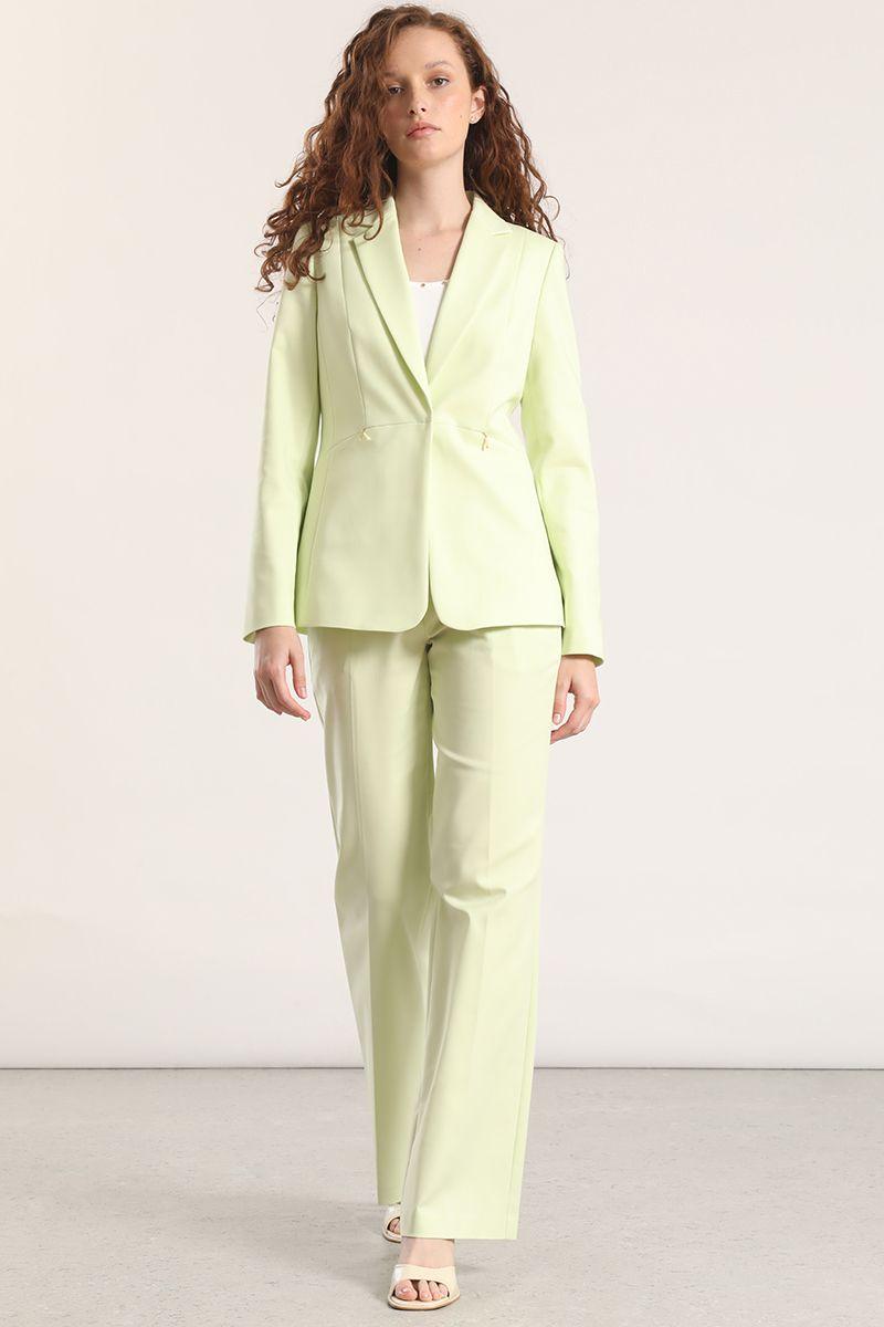 Pantalón flare liola mujer pistacho-1