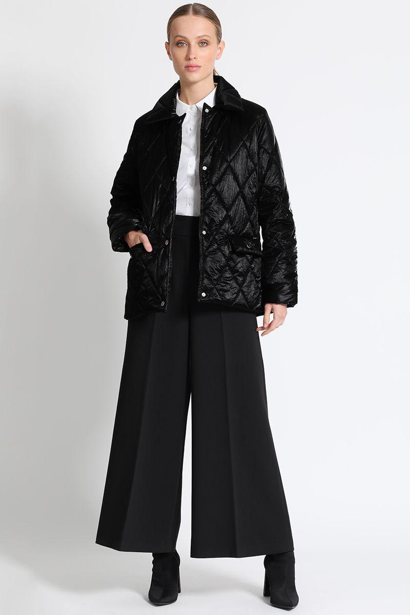 Parka Recta Negra Liola-1