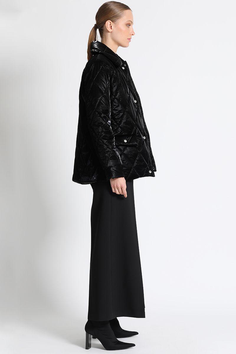 Parka Recta Negra Liola-4