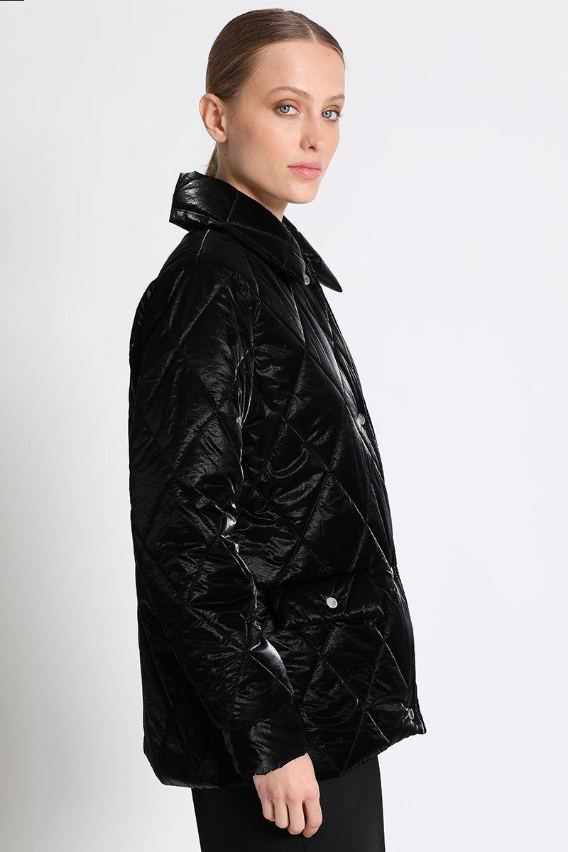 Parka Recta Negra Liola-5
