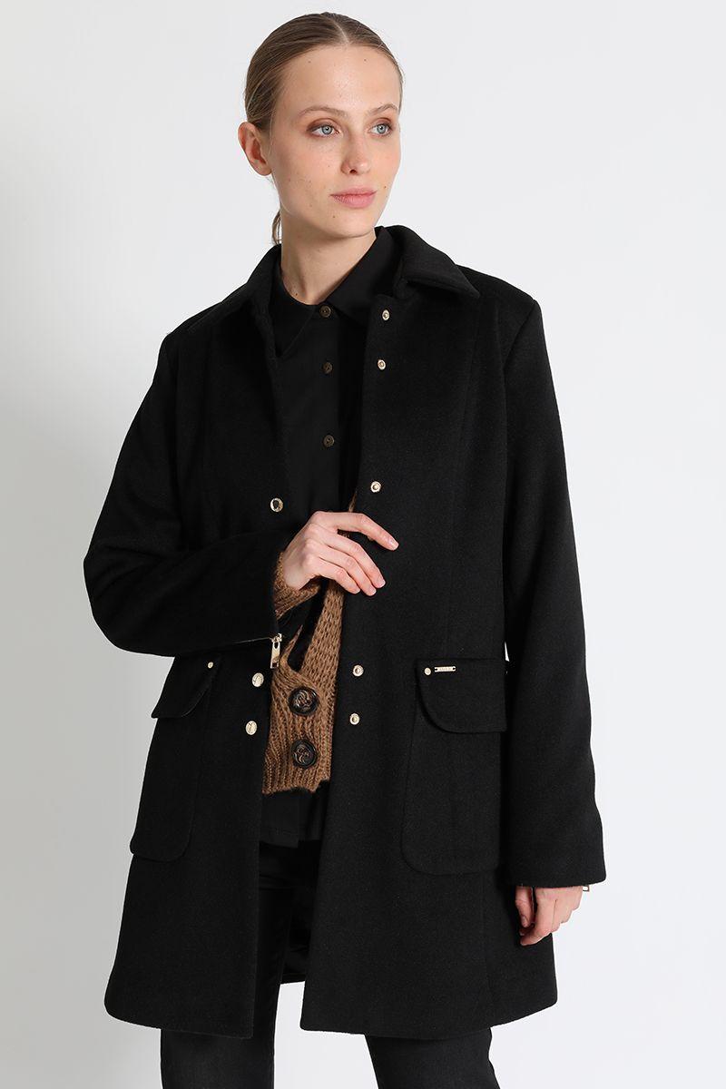 Chaquetón Muflón Negro Liola-3