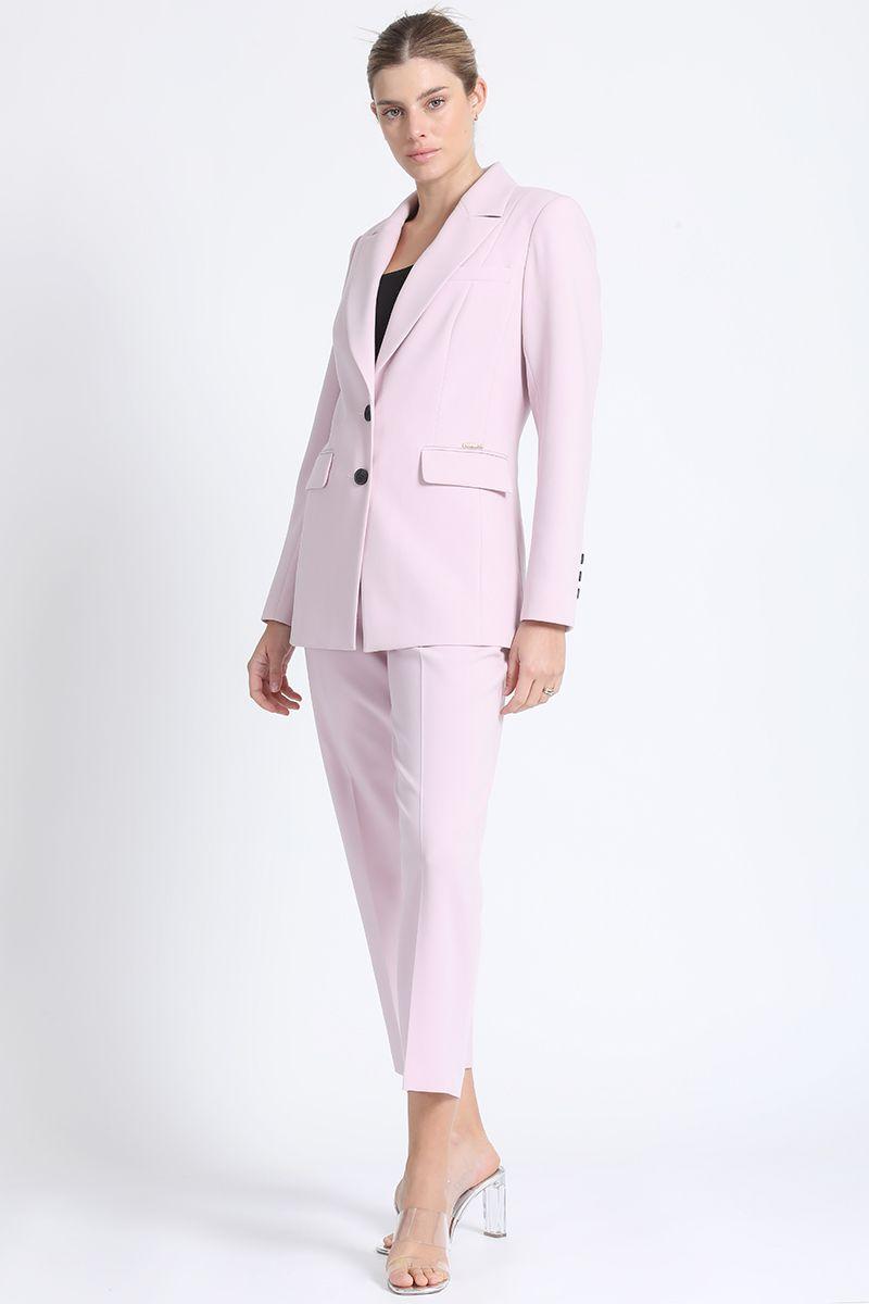 Blazer Entallado Rosa Liola-3