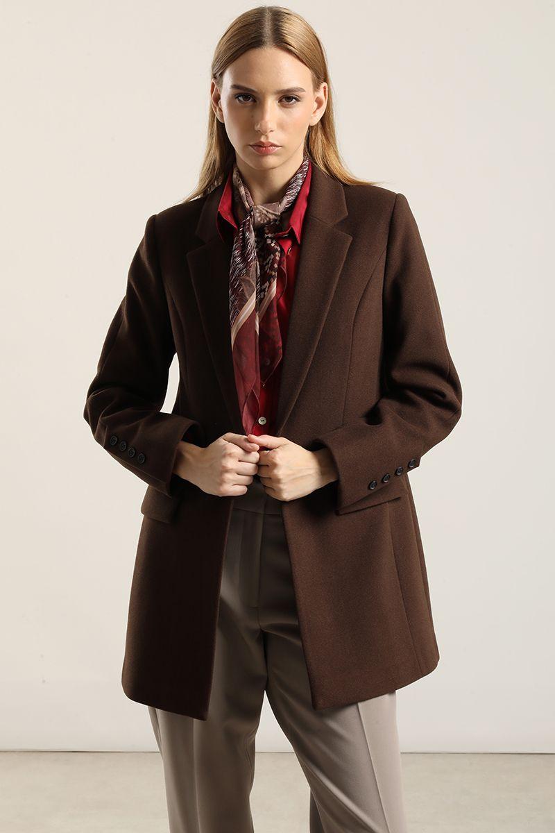 Chaqueton basico, muflon chocolate Liola-4