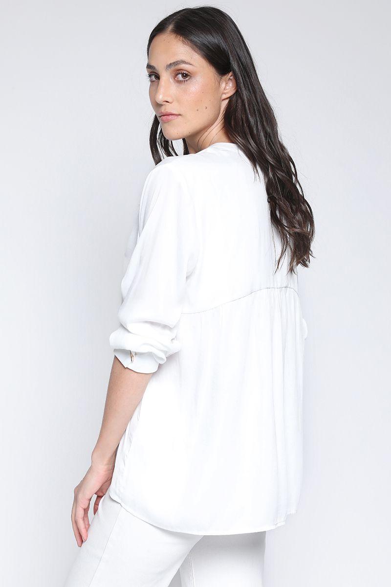 Camisa Satin Crudo Liola-4