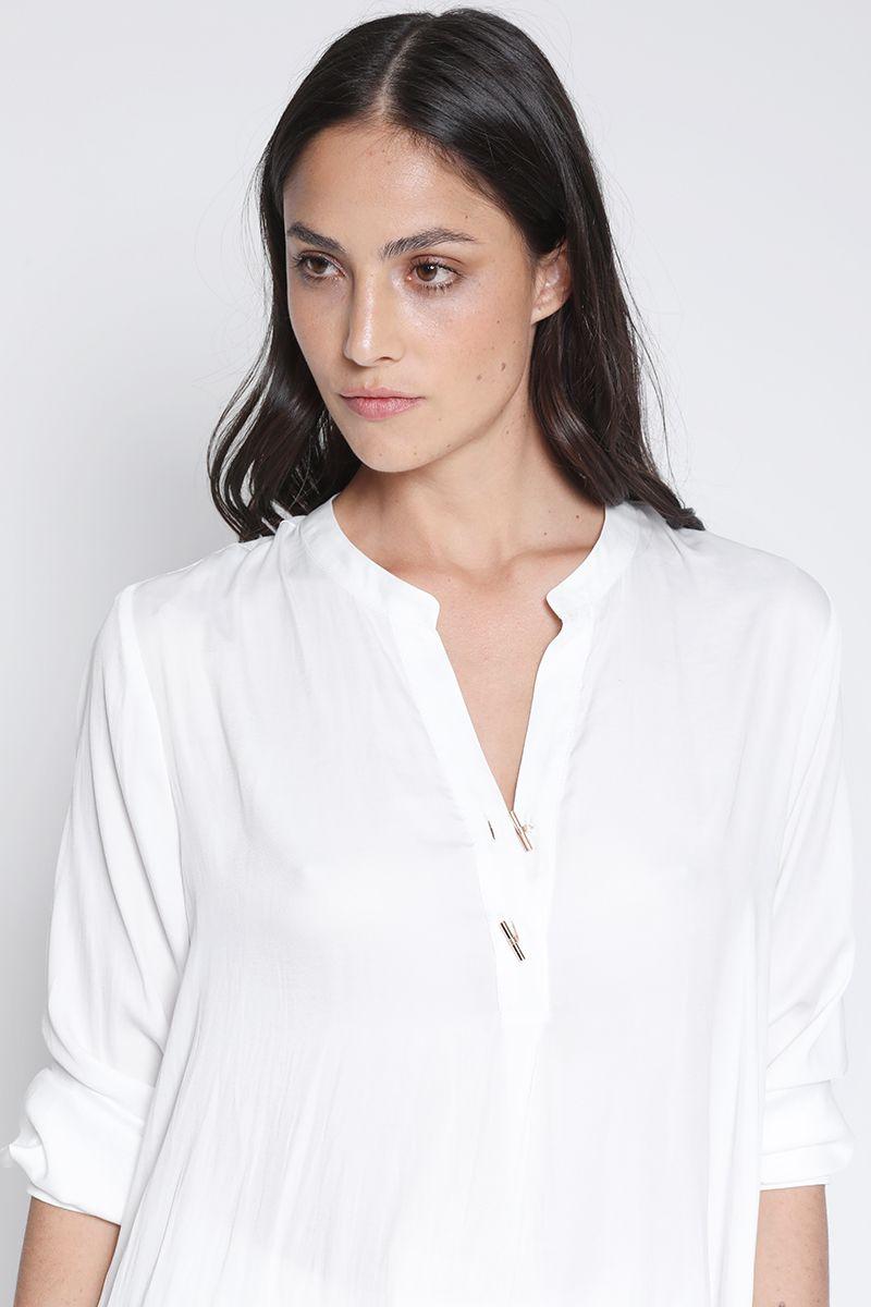 Camisa Satin Crudo Liola-5