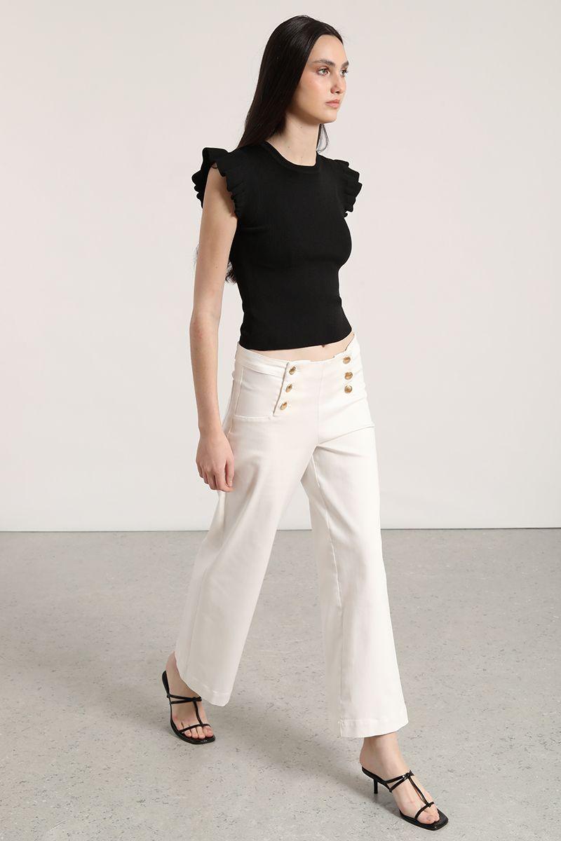 Jeans straight liola mujer crudo-1