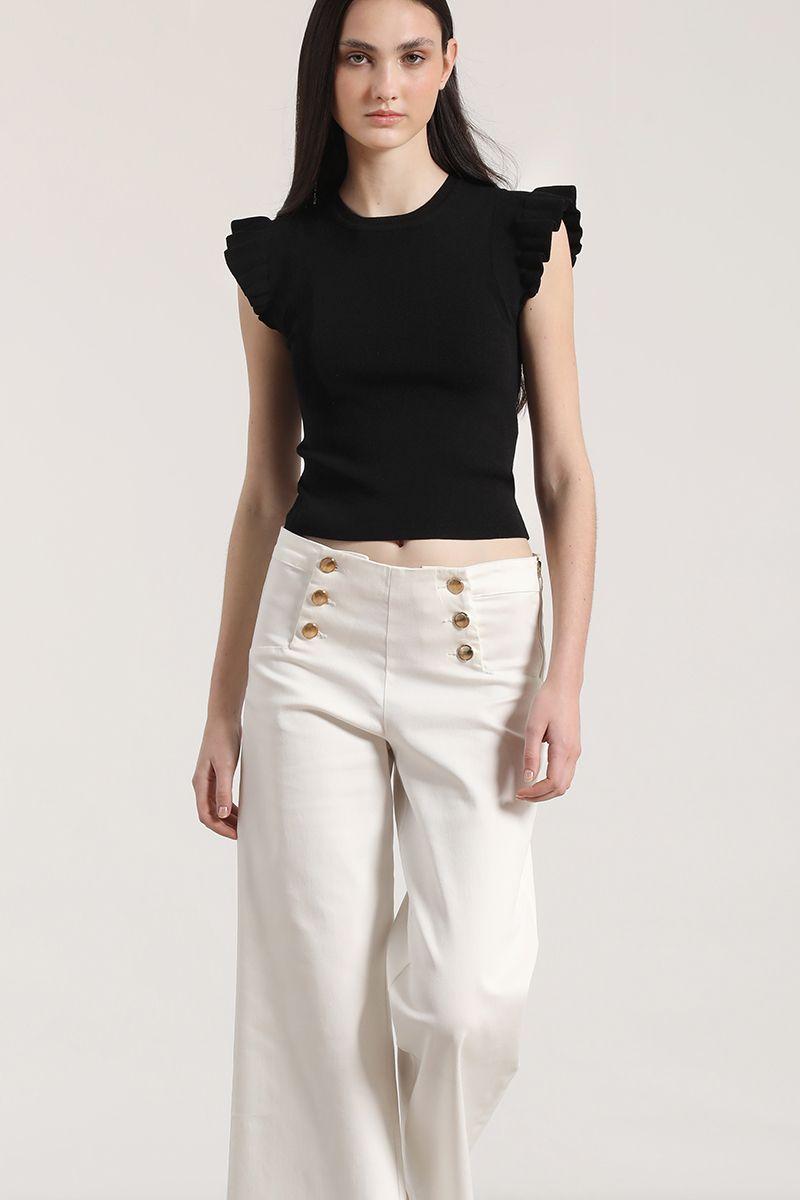 Jeans straight liola mujer crudo-2