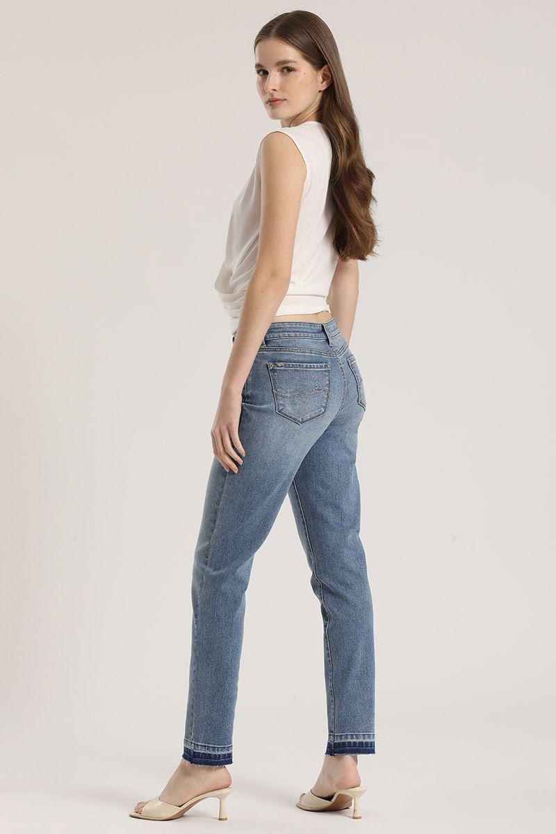 Jeans skinny Liola mujer azul-3