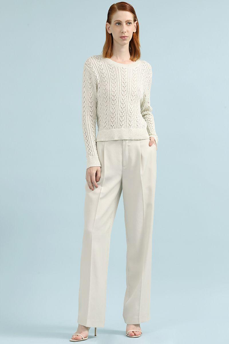 Tejido Fantasia Lentejuelas, Crudo Liola-5