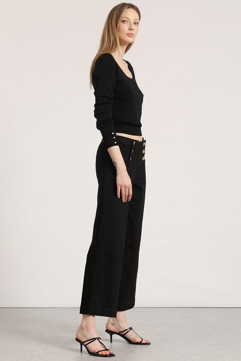 Jeans straight liola mujer negro-4