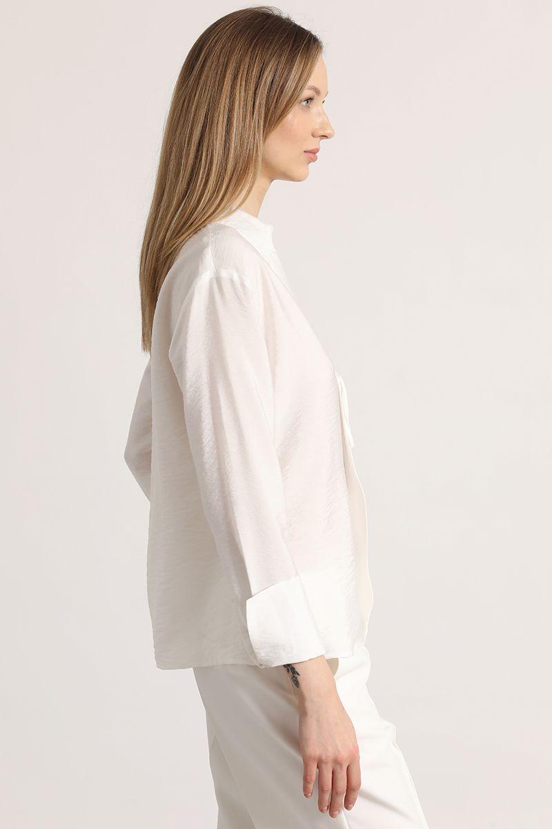 Blusa amarras Liola mujer crudo-3