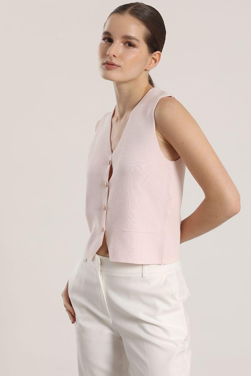 Cardigan liola mujer rosa-0