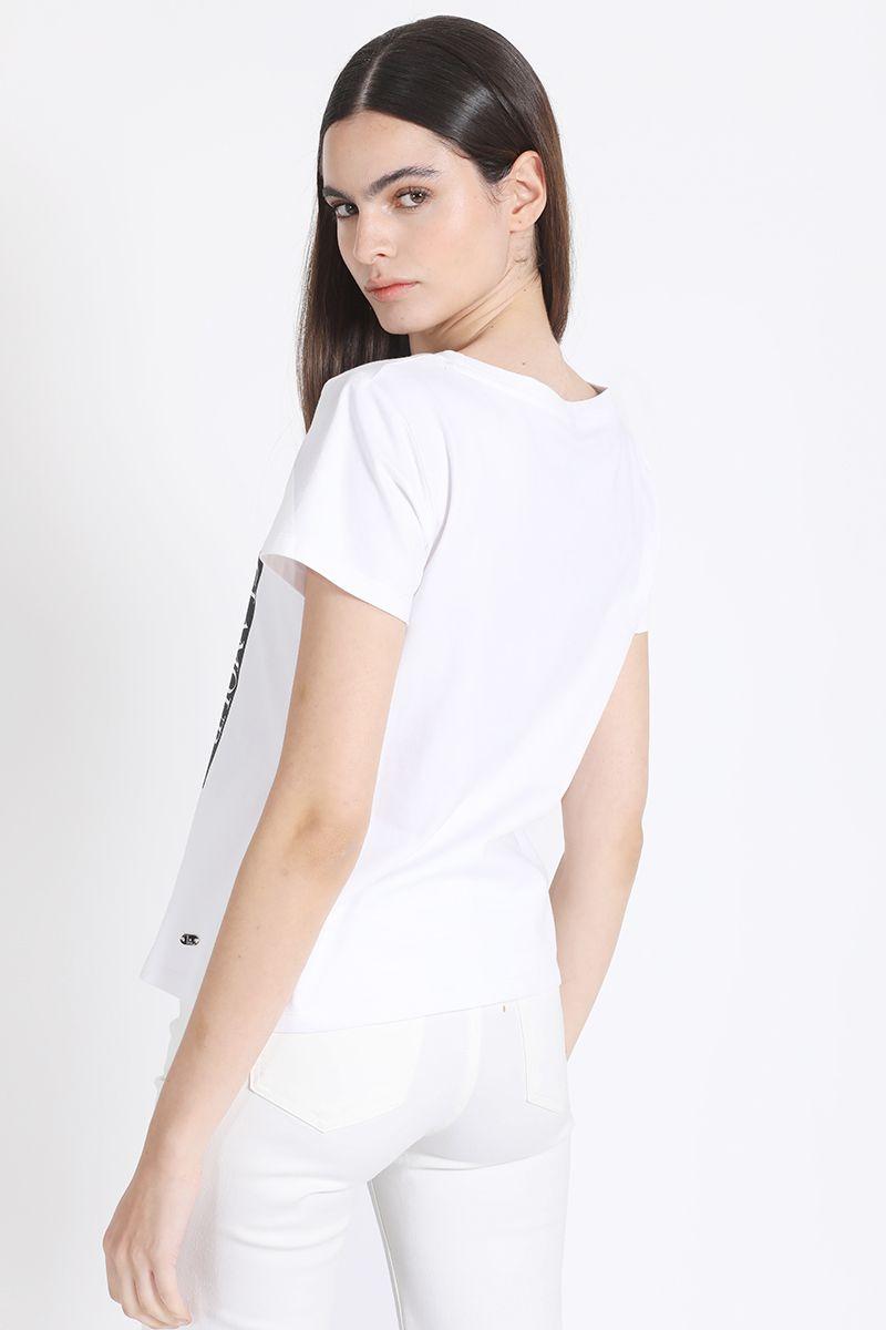 Polera Estampado Y Strass Crudo Liola-4