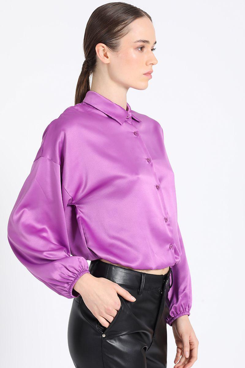Blusa Camisera Violeta Liola-1