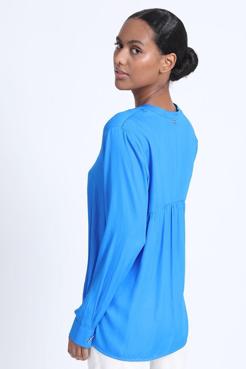 Camisa Satin Oceano Liola-3