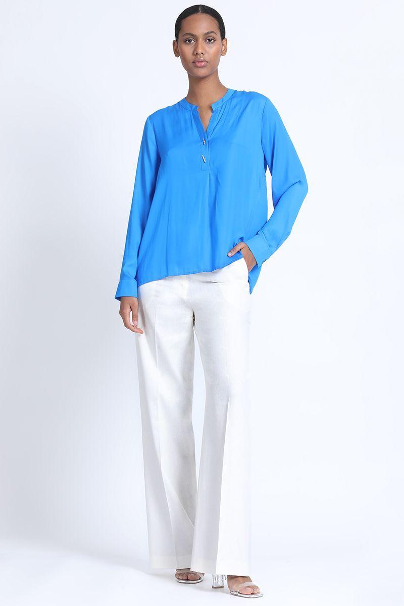 Camisa Satin Oceano Liola-2