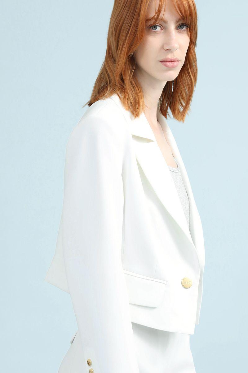 Blazer Cropped, Crudo  Liola-2