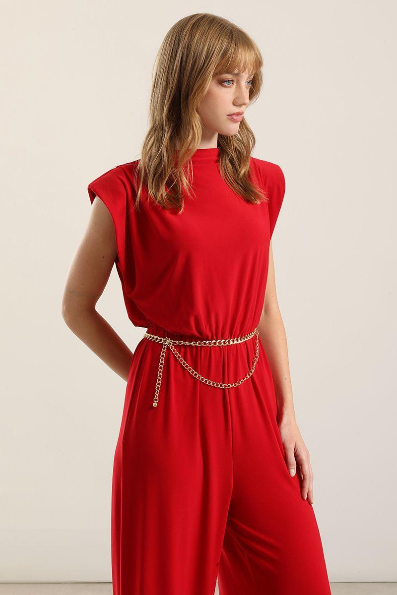 enterito ancho con hombrera, rojo Liola-4