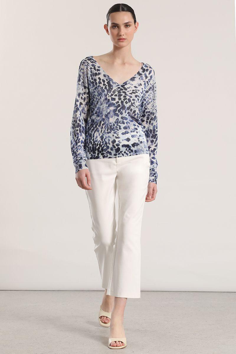 Tejido estampado liola mujer azul-2