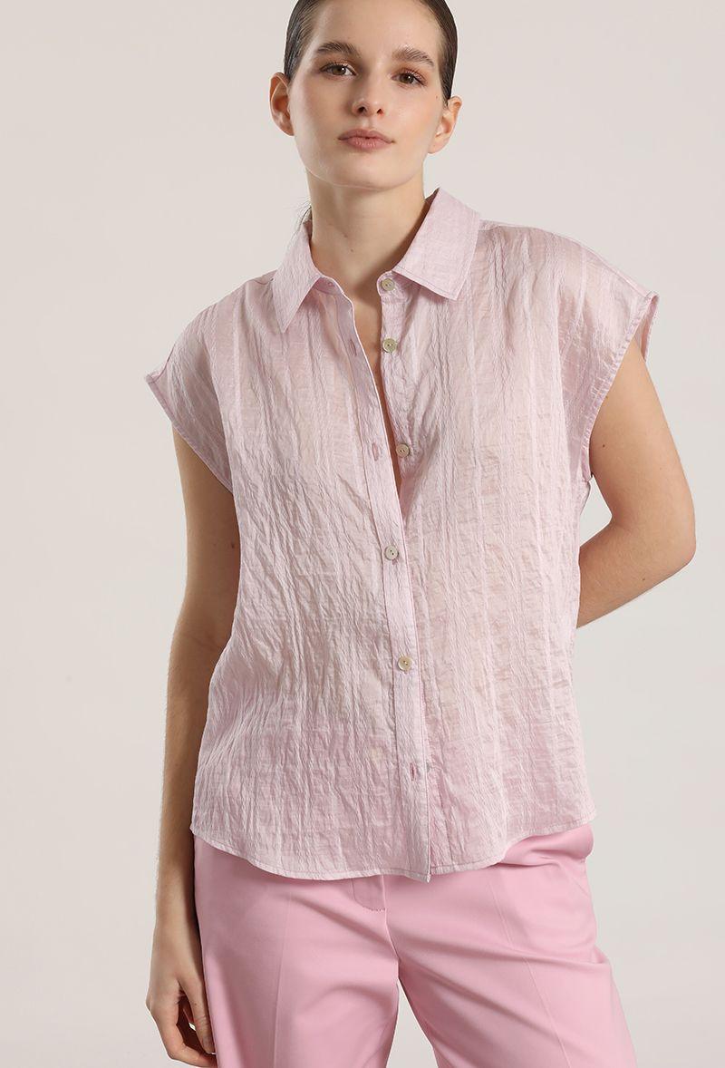 Blusa voile Liola mujer rosa-2