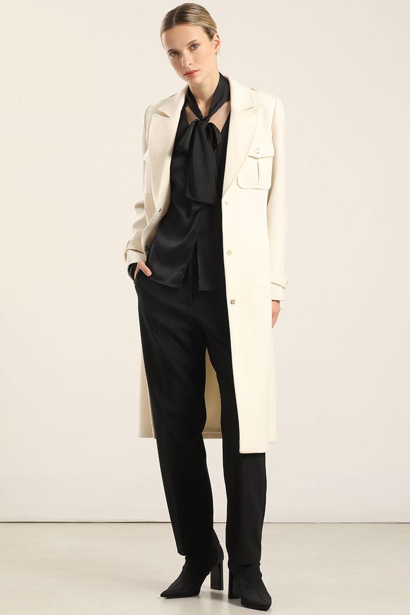 Abrigo Largo Cargo, Muflon Crudo Liola-6