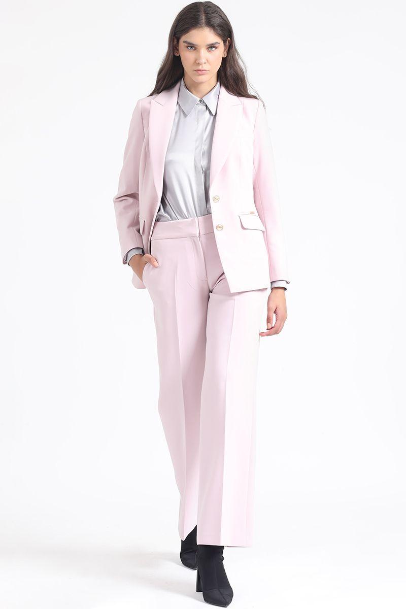 Blazer Basico Entallado, Rosa Liola-1