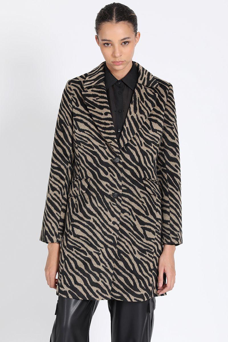 Chaqueton Animal Pint, Negro Liola-0