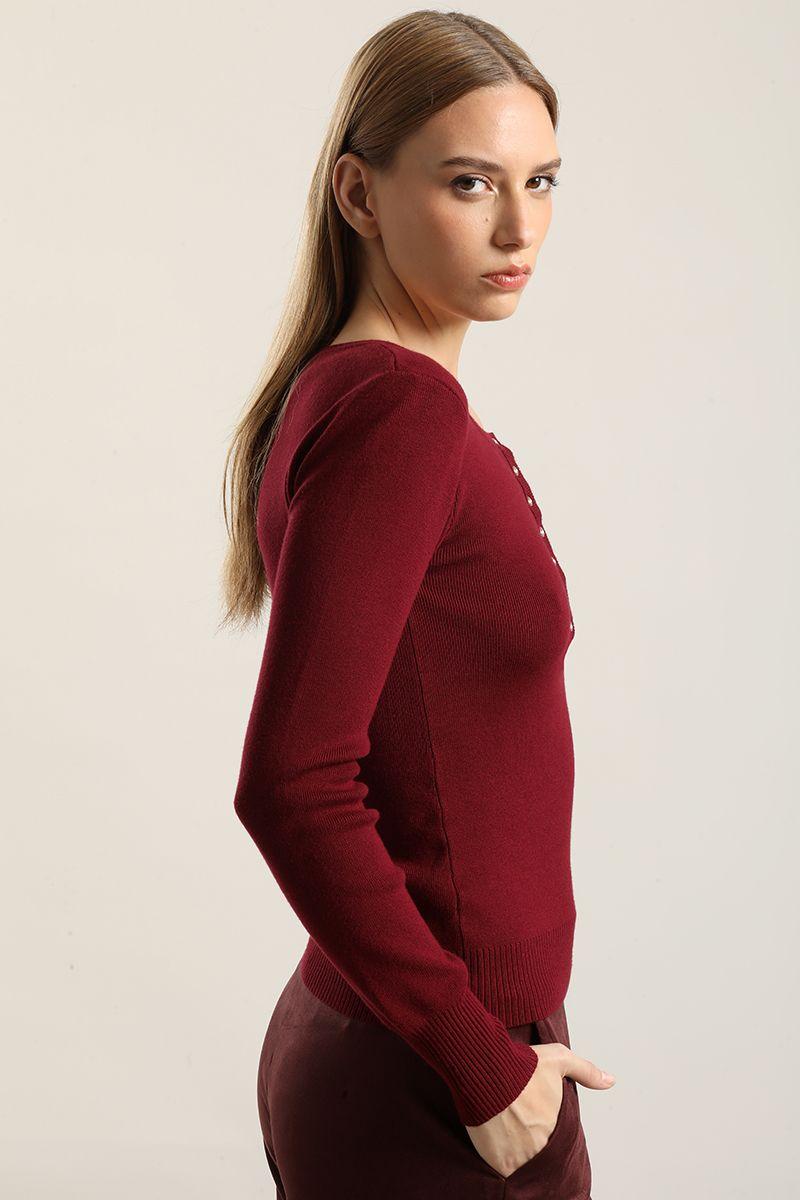 Jersey Punto Basico, Burdeo Liola-2