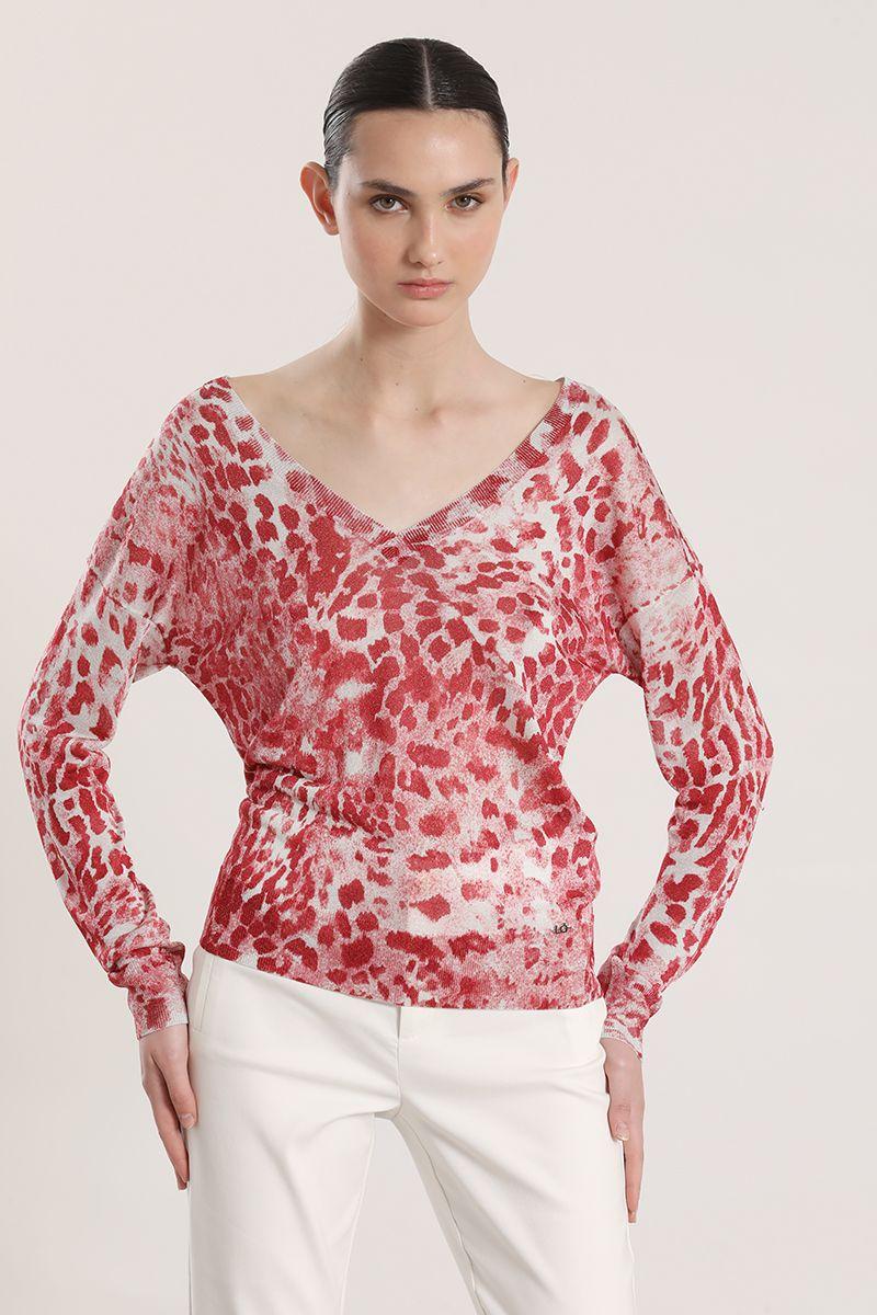 Tejido estampado liola mujer rosa-0