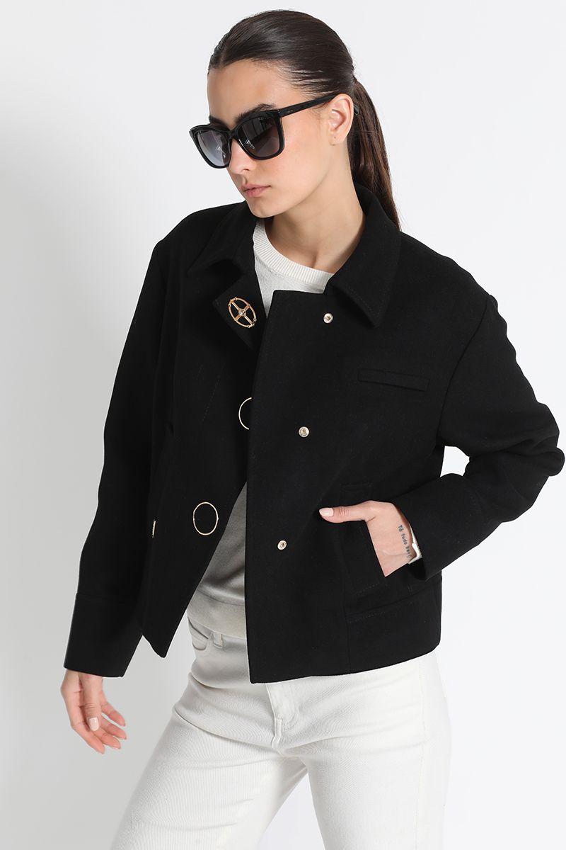 Chaqueta Corta Negra Liola-4