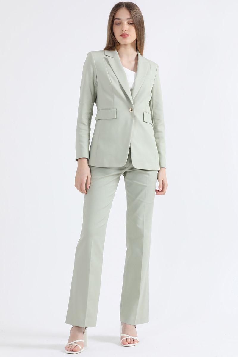 Blazer Entallado, Verde Liola-1