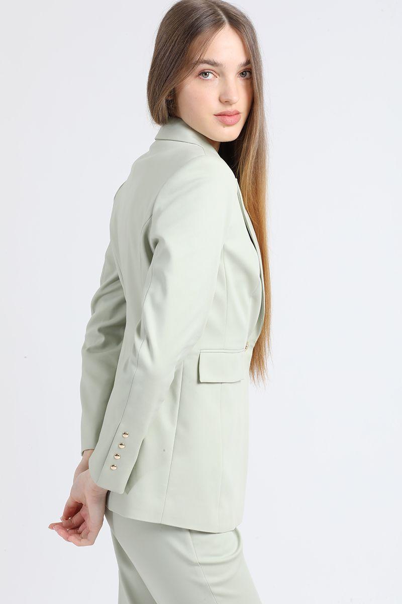 Blazer Entallado, Verde Liola-3