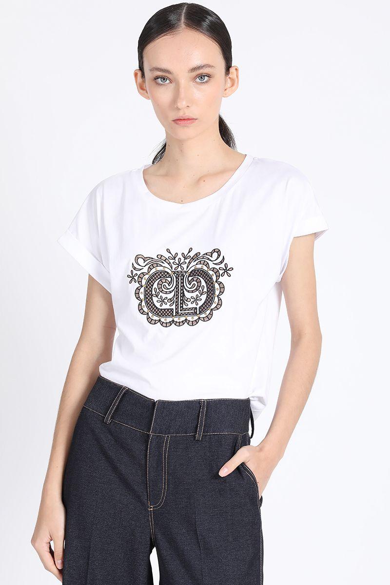 Polera Con Bordado, Crudo Liola-5