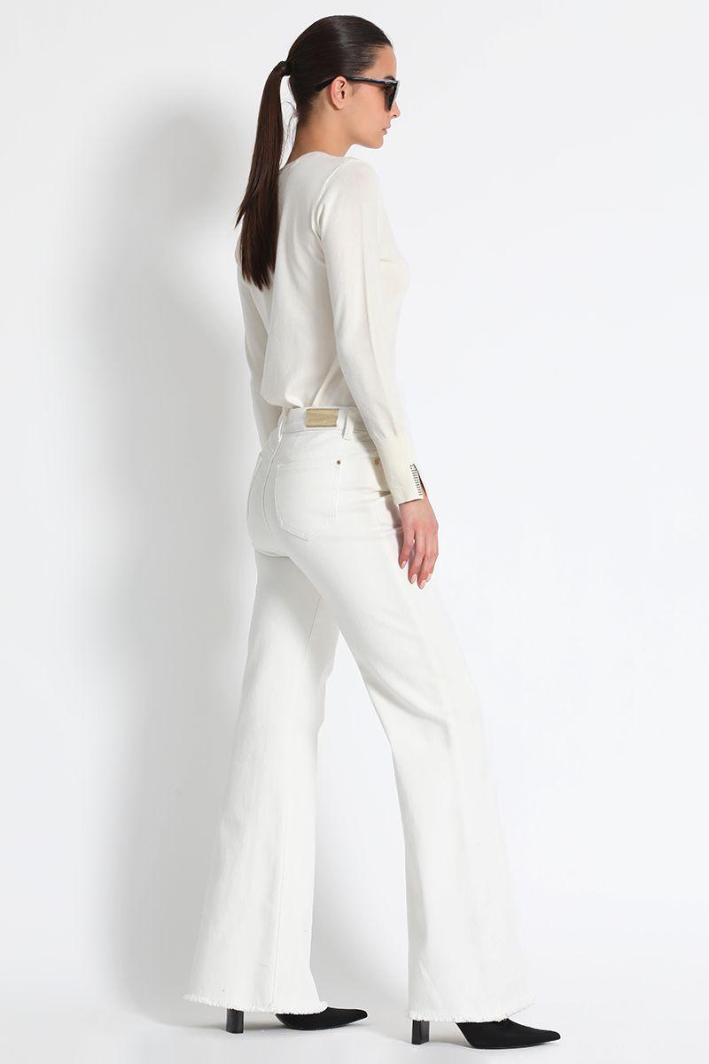 Jeans Flare Básico Crudo Liola-2