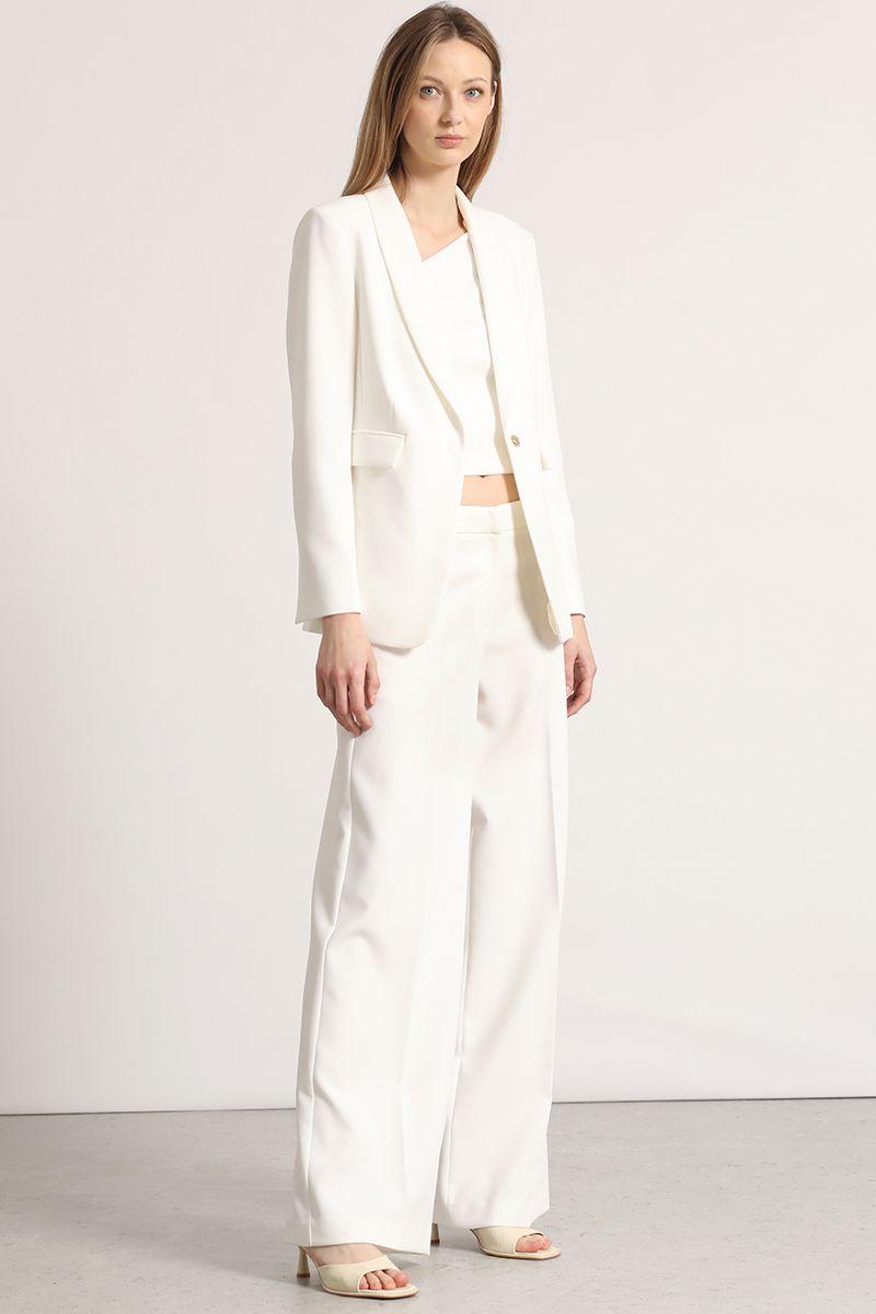 Blazer entallado smoking Liola mujer crudo-2