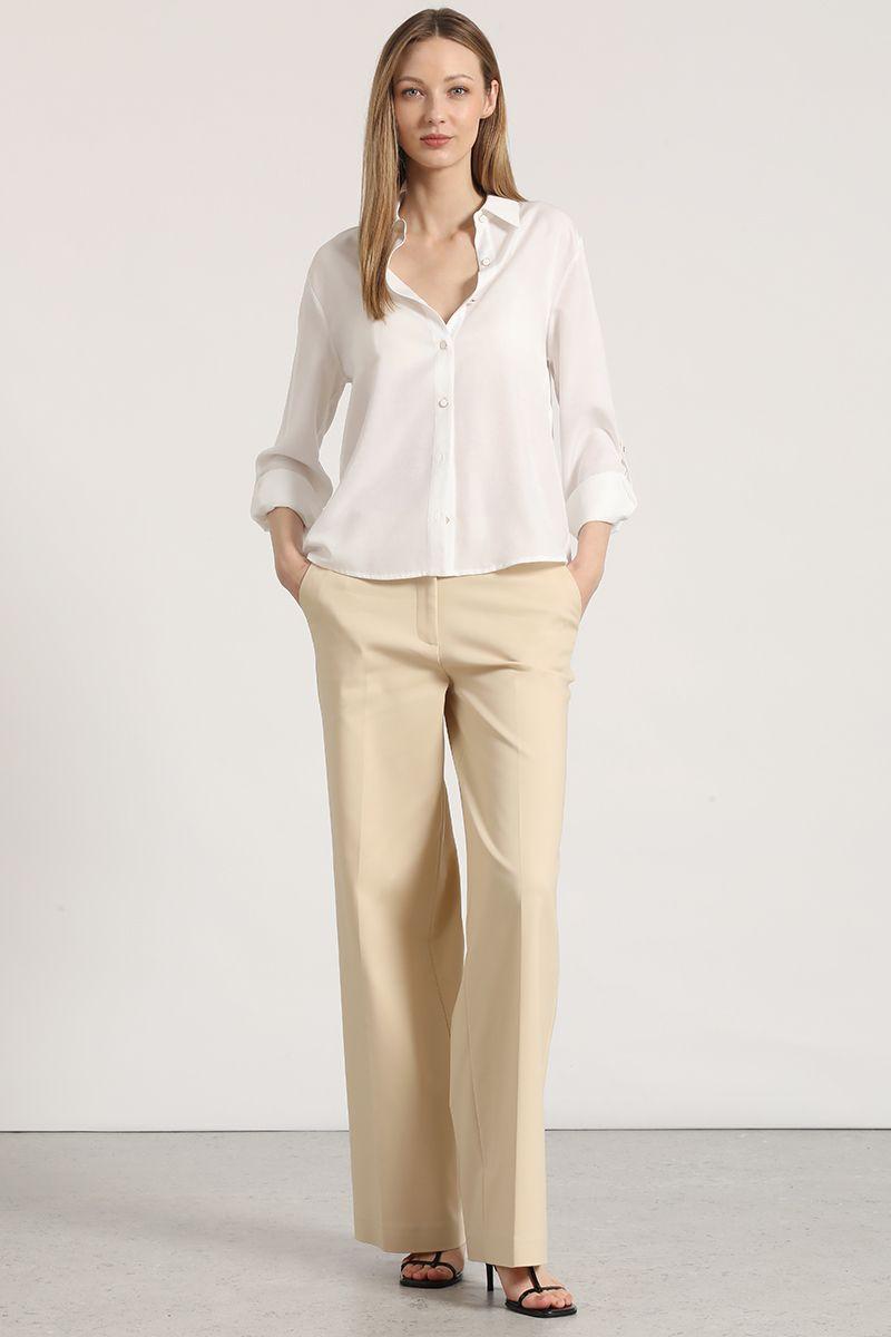 Blusa básica Liola mujer crudo-1